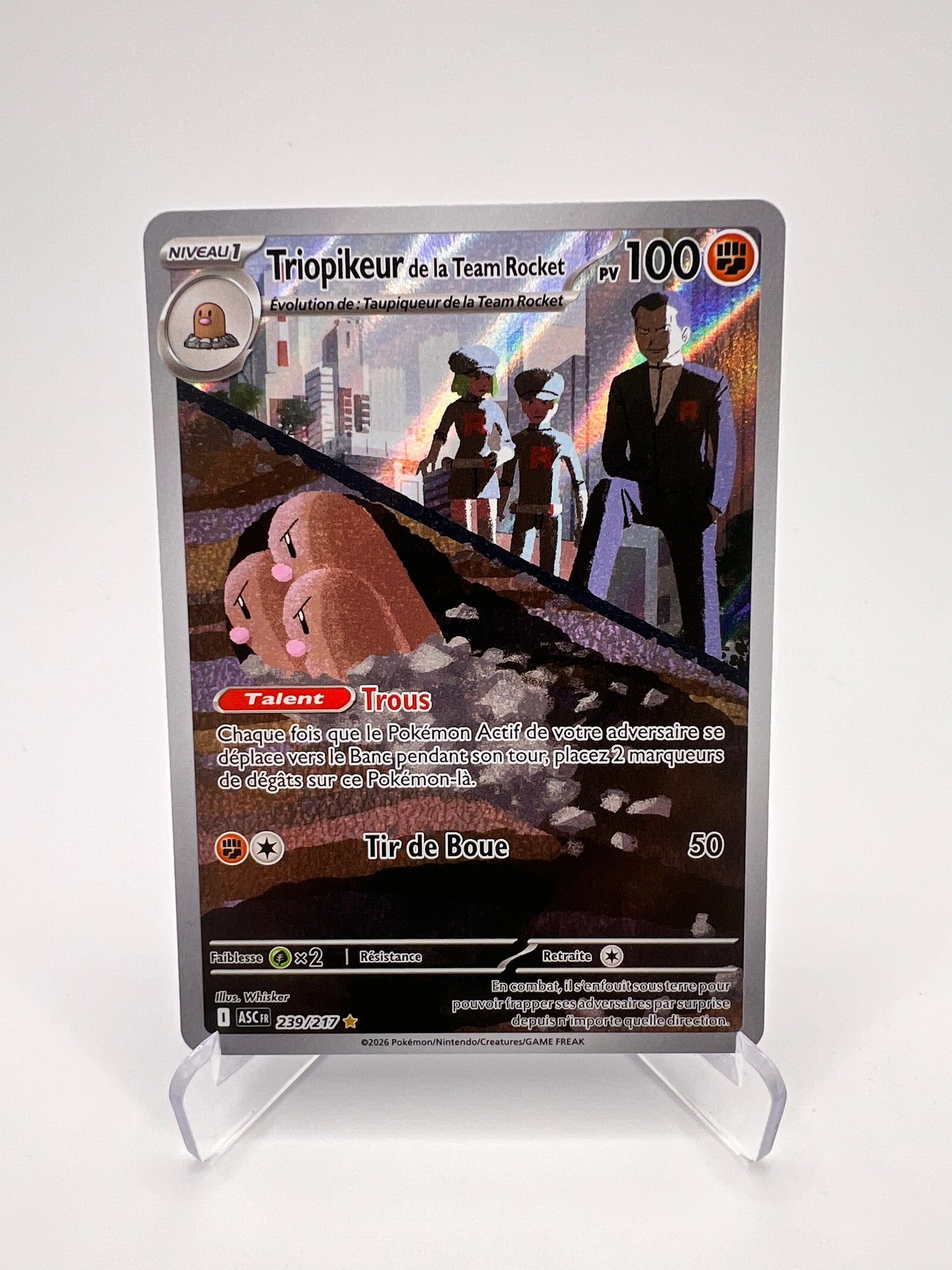 Triopikeur de la Team Rocket 239/217