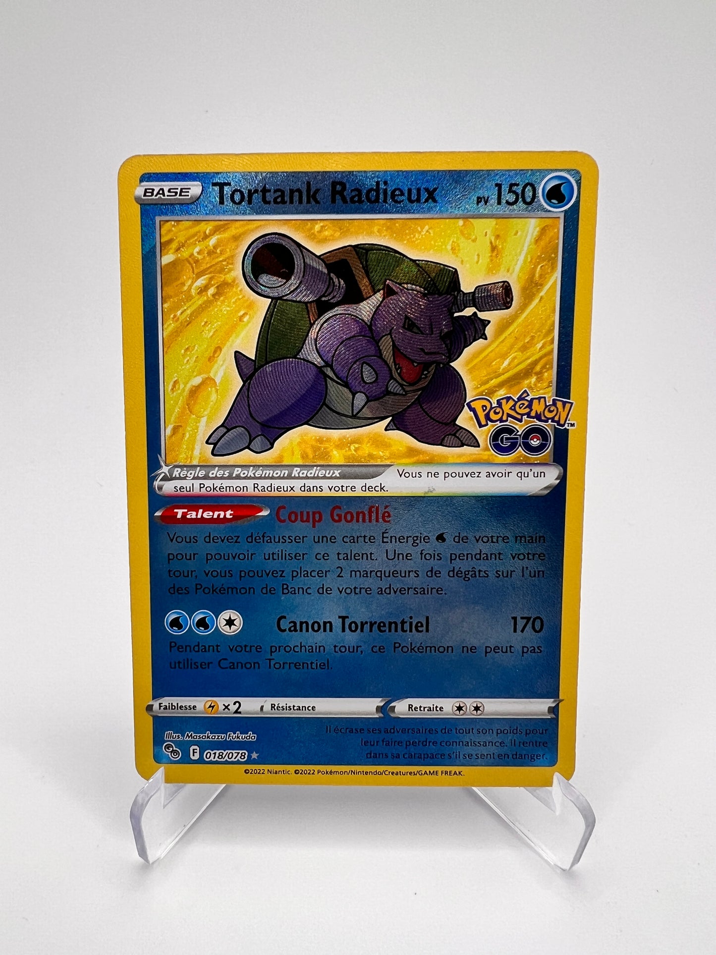 Tortank Radieux 018/078 shiny