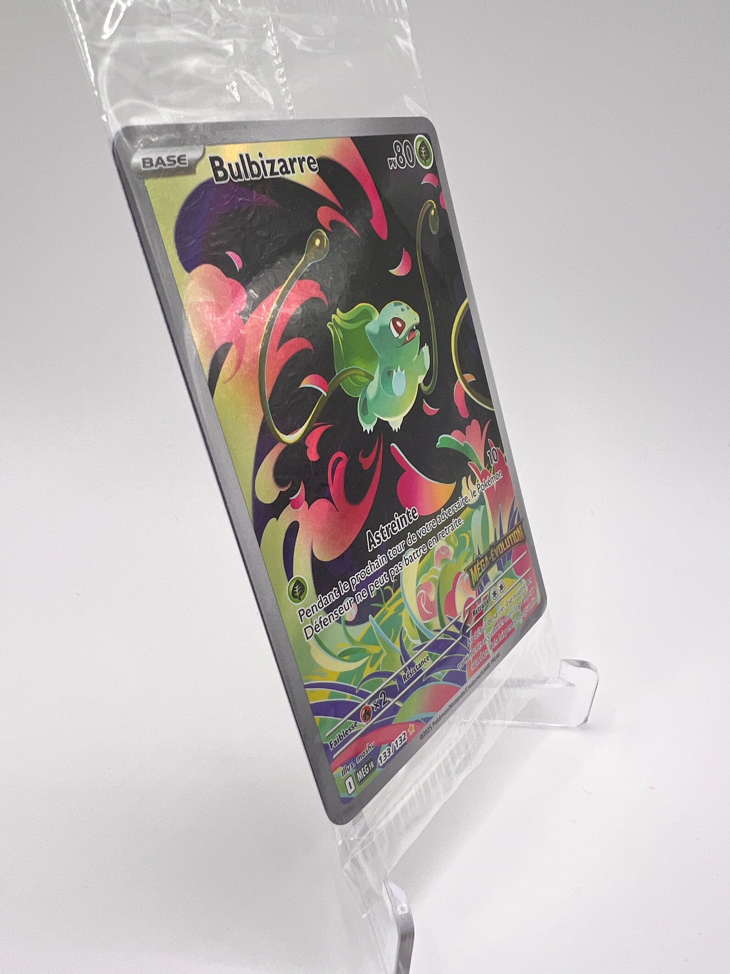 Bulbizarre Stamp Scellé 133/132 - Mega Evolutions