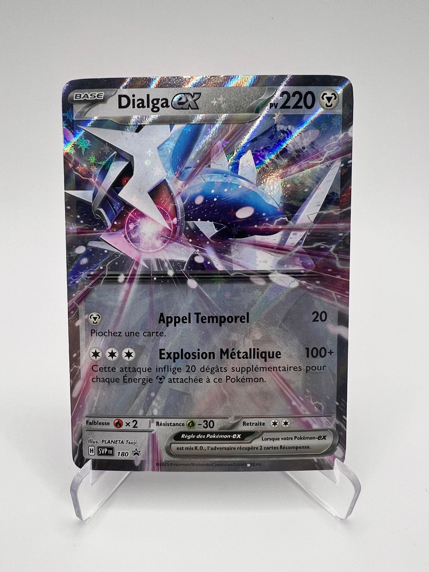 Dialga ex 180 - Écarlate et Violet
