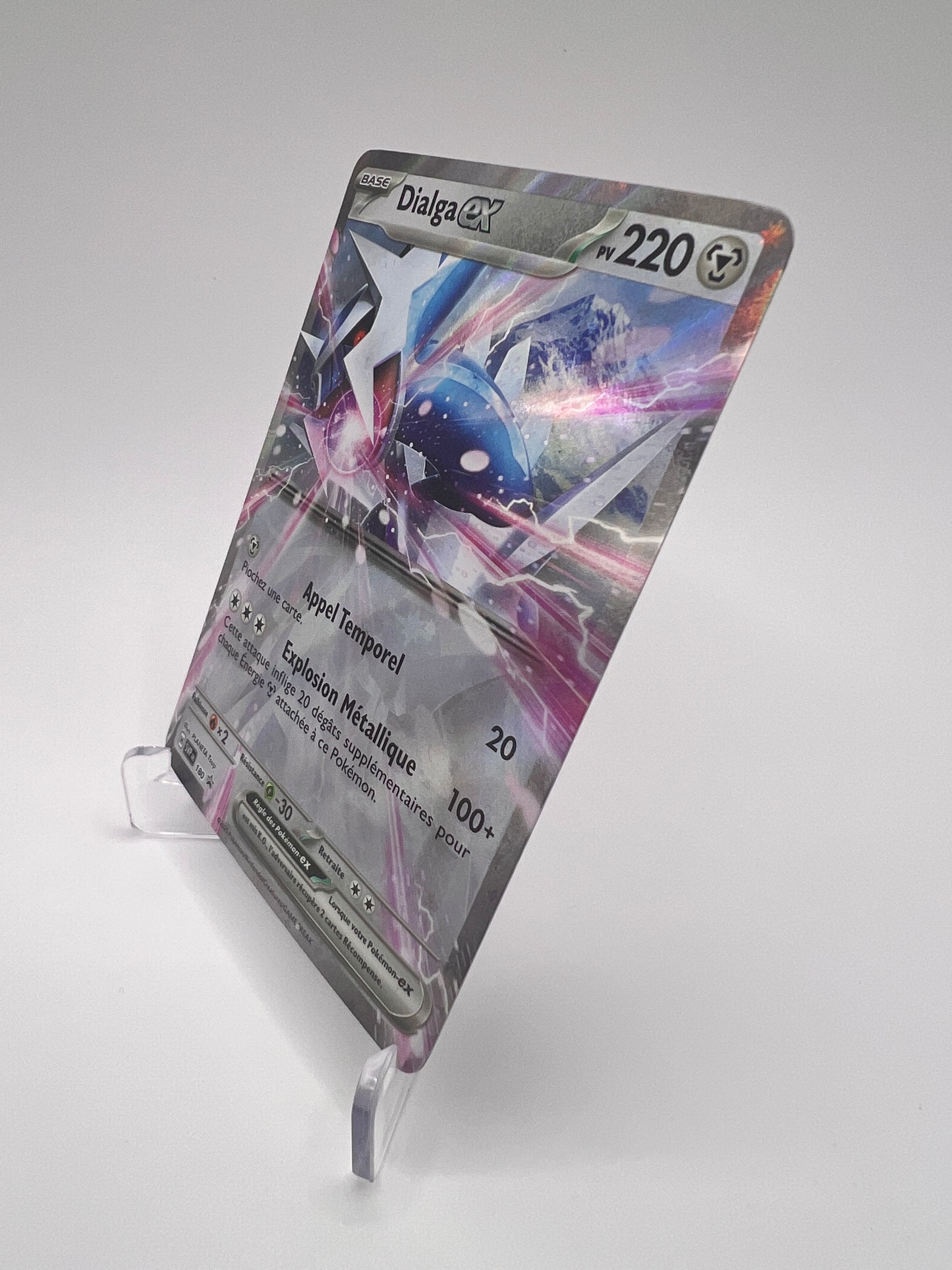 Dialga ex 180 - Écarlate et Violet