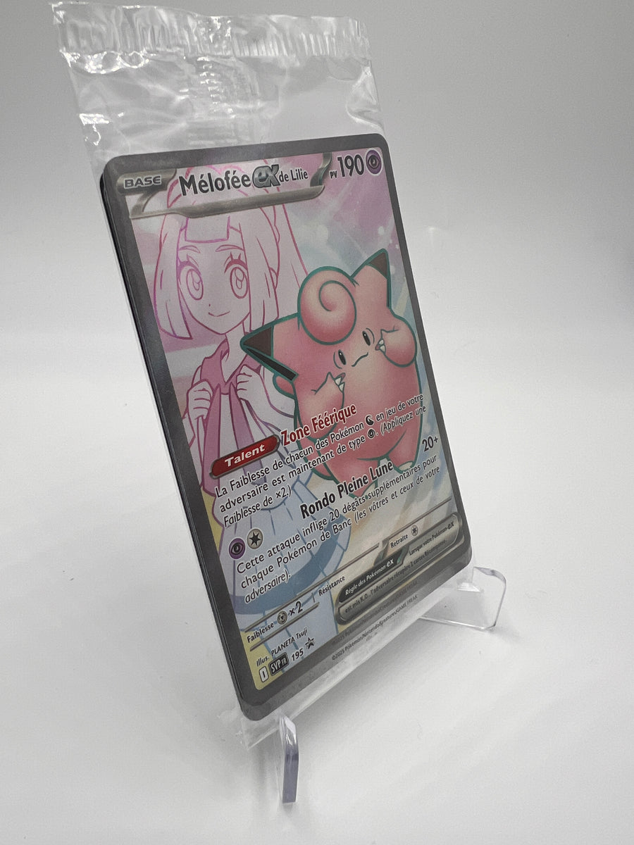 Mélofée ex de Lilie SVP 195 – Scellé – Promos Black Star – Carte Pokémon