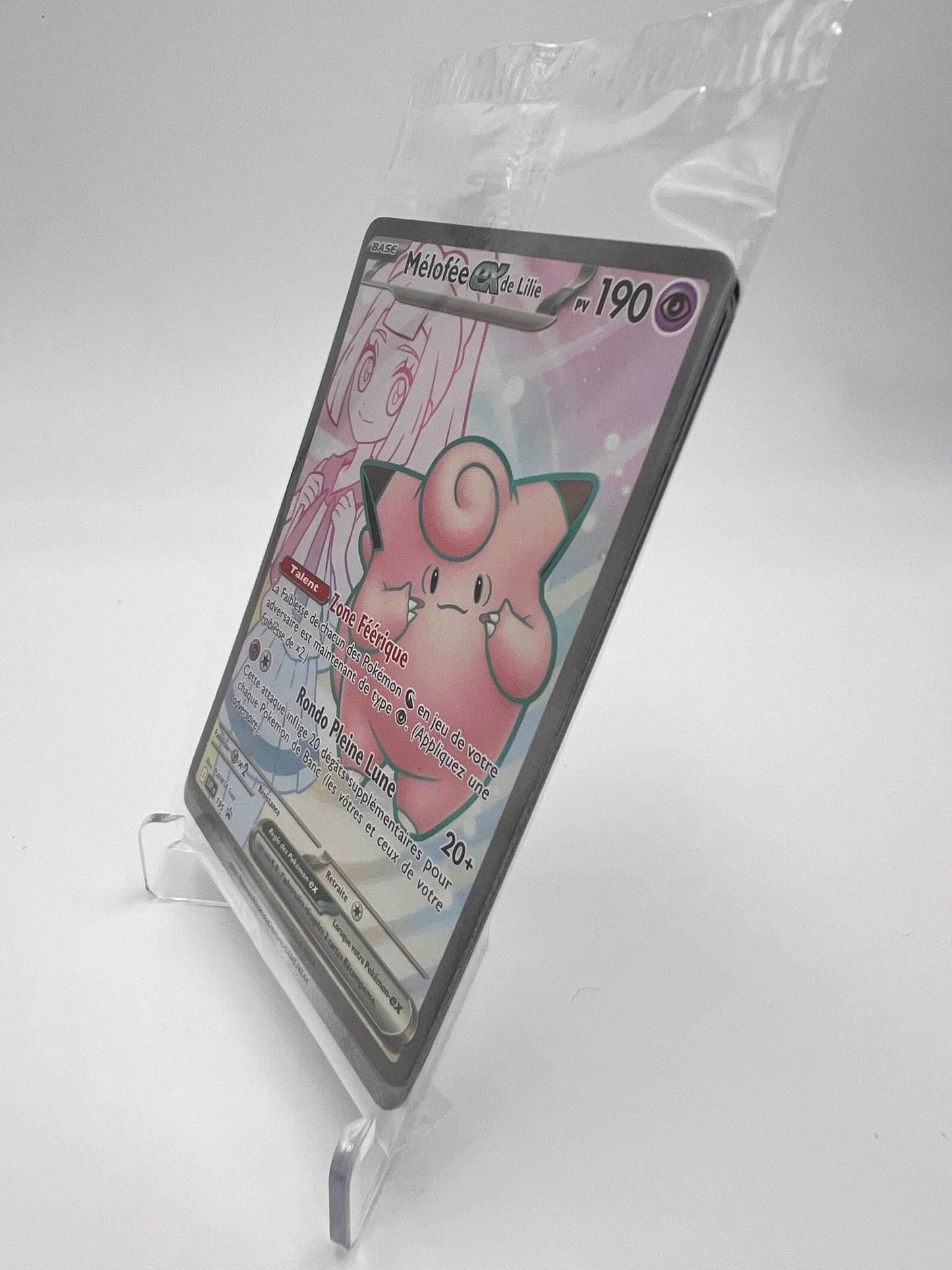 Mélofée ex de Lilie SVP 195 – Scellé – Promos Black Star – Carte Pokémon