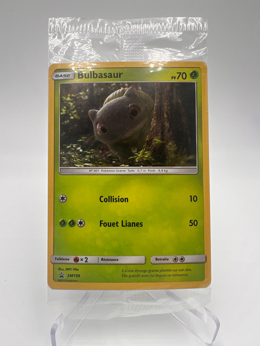Bulbizarre SM198 – Scellé – Promos Black Star Soleil & Lune – Carte Pokémon