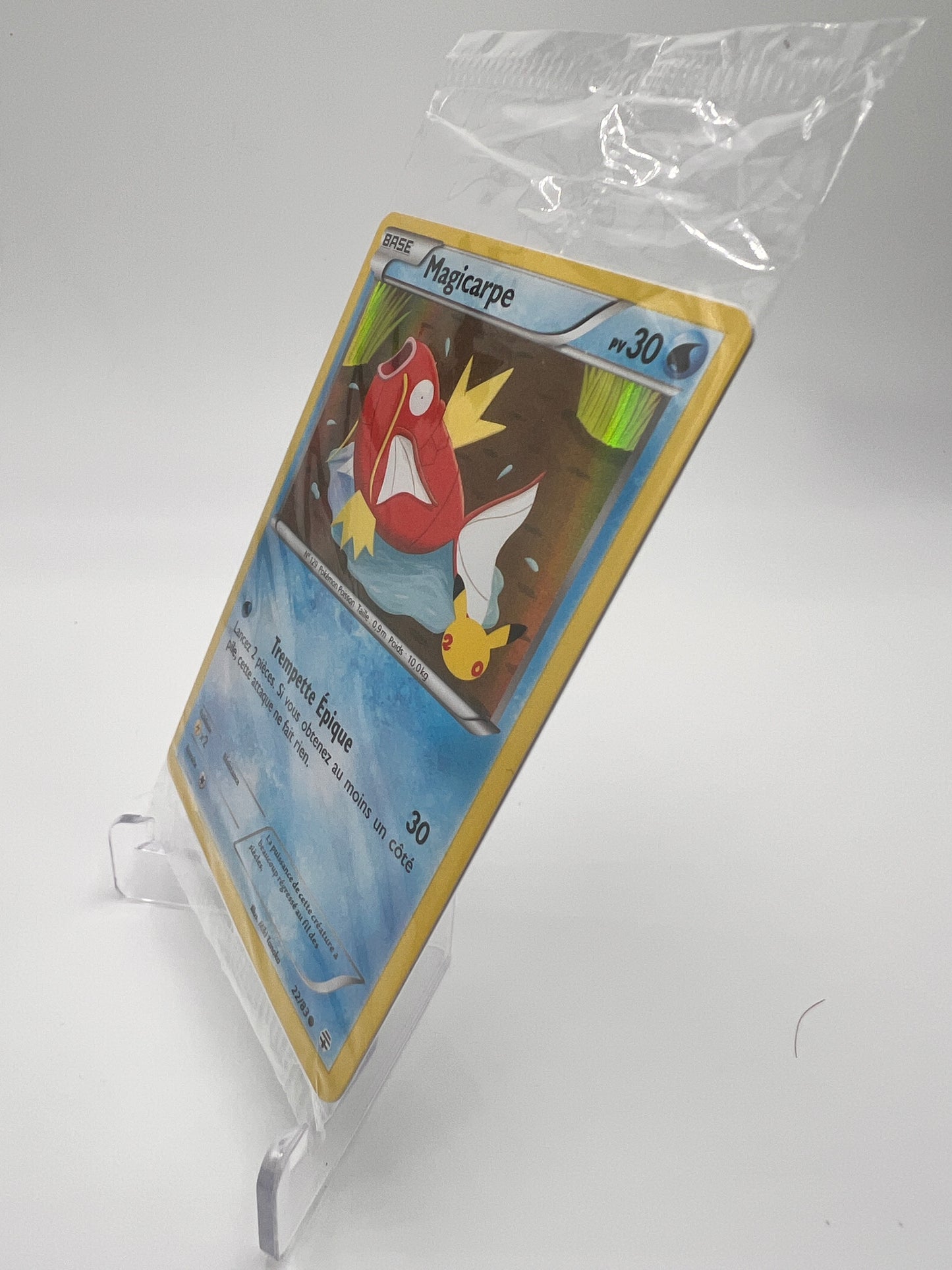 Magicarpe 22/83 – Stamp 20 ans – Générations – Scellé – Carte Pokémon