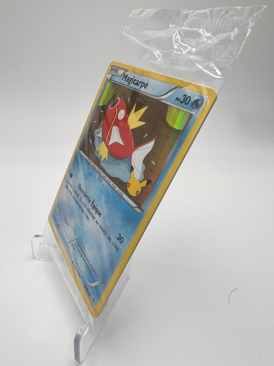 Magicarpe 22/83 – Stamp 20 ans – Générations – Scellé – Carte Pokémon