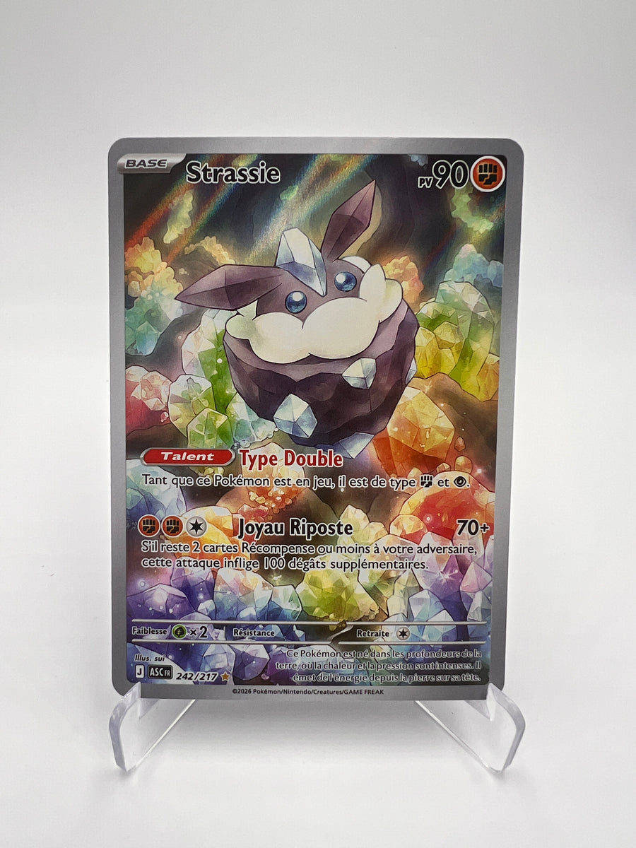 Strassie 242/217 – IR – Héros Transcendants – NM – Carte Pokémon