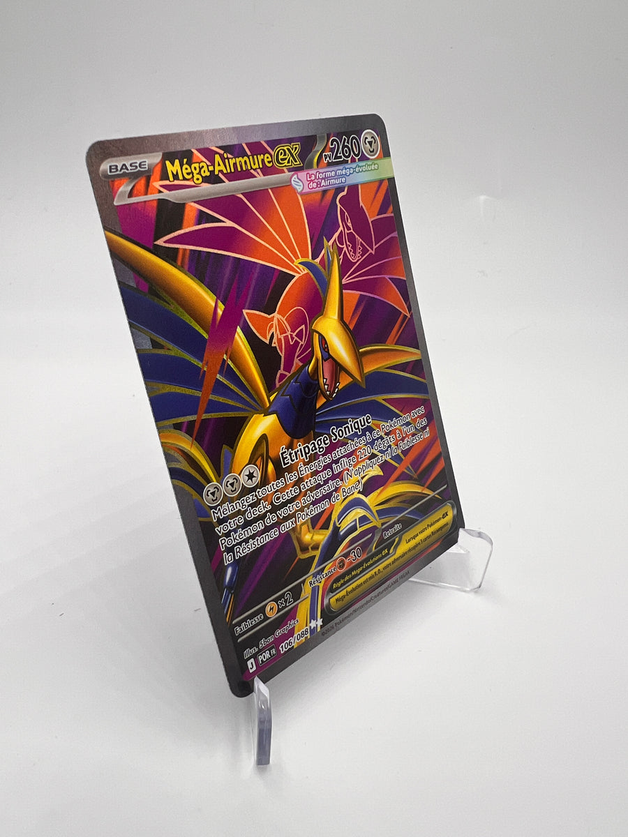 Méga-Airmure EX 106/088 – Équilibre Parfait – NM – Carte Pokémon