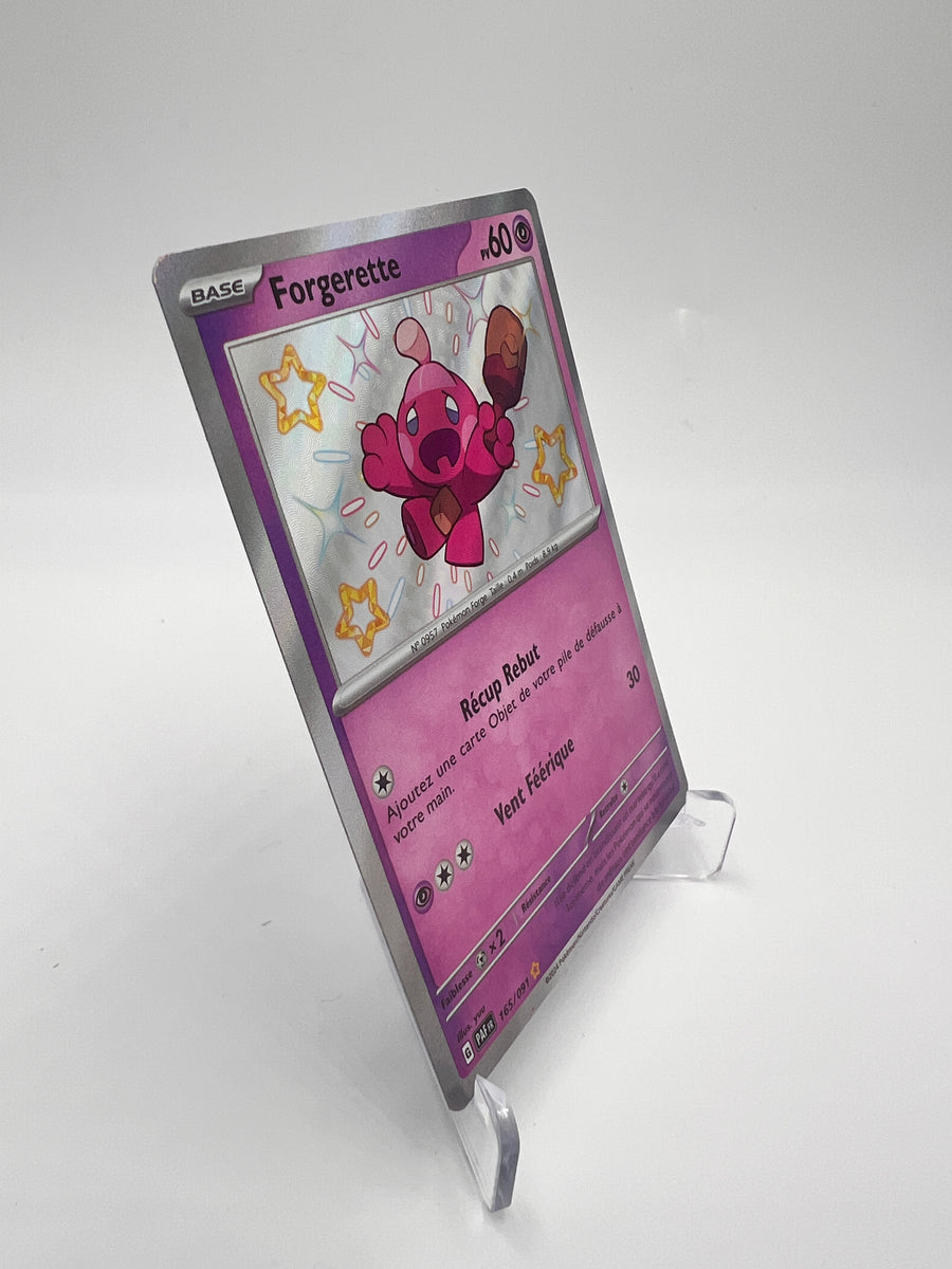 Forgerette 165/091 – Shiny – Destinées de Paldea – NM – Carte Pokémon