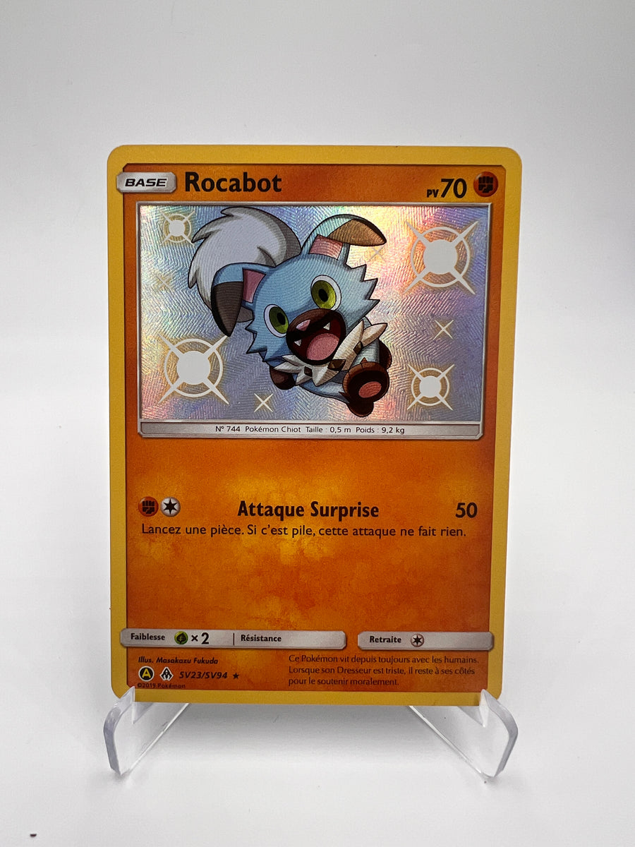 Rocabot SV23/SV94 – Shiny – Destinées Radieuses – NM – Carte Pokémon