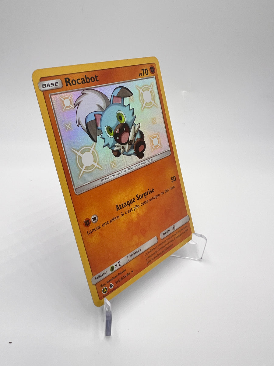 Rocabot SV23/SV94 – Shiny – Destinées Radieuses – NM – Carte Pokémon