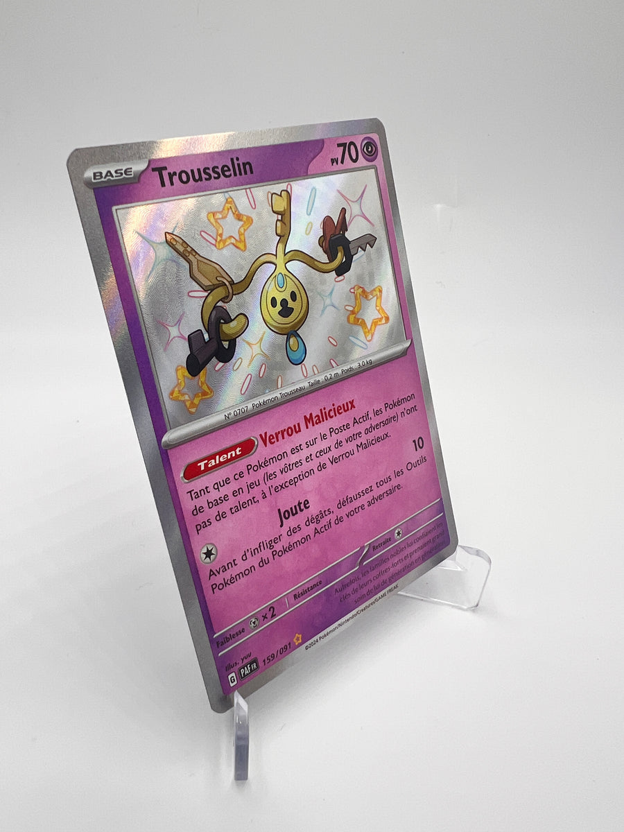 Trousselin 159/091 – Shiny – Destinées de Paldea – NM – Carte Pokémon