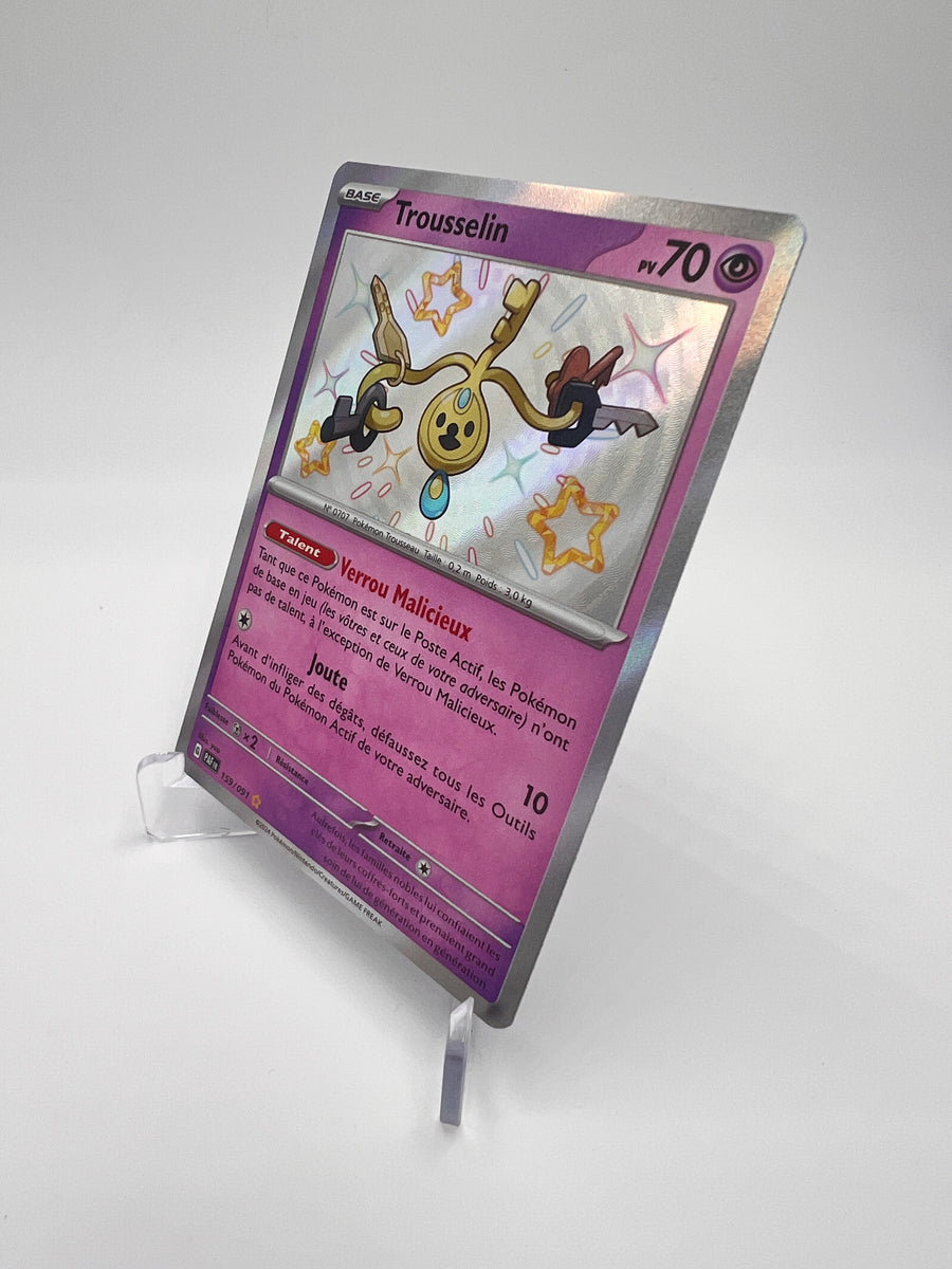 Trousselin 159/091 – Shiny – Destinées de Paldea – NM – Carte Pokémon