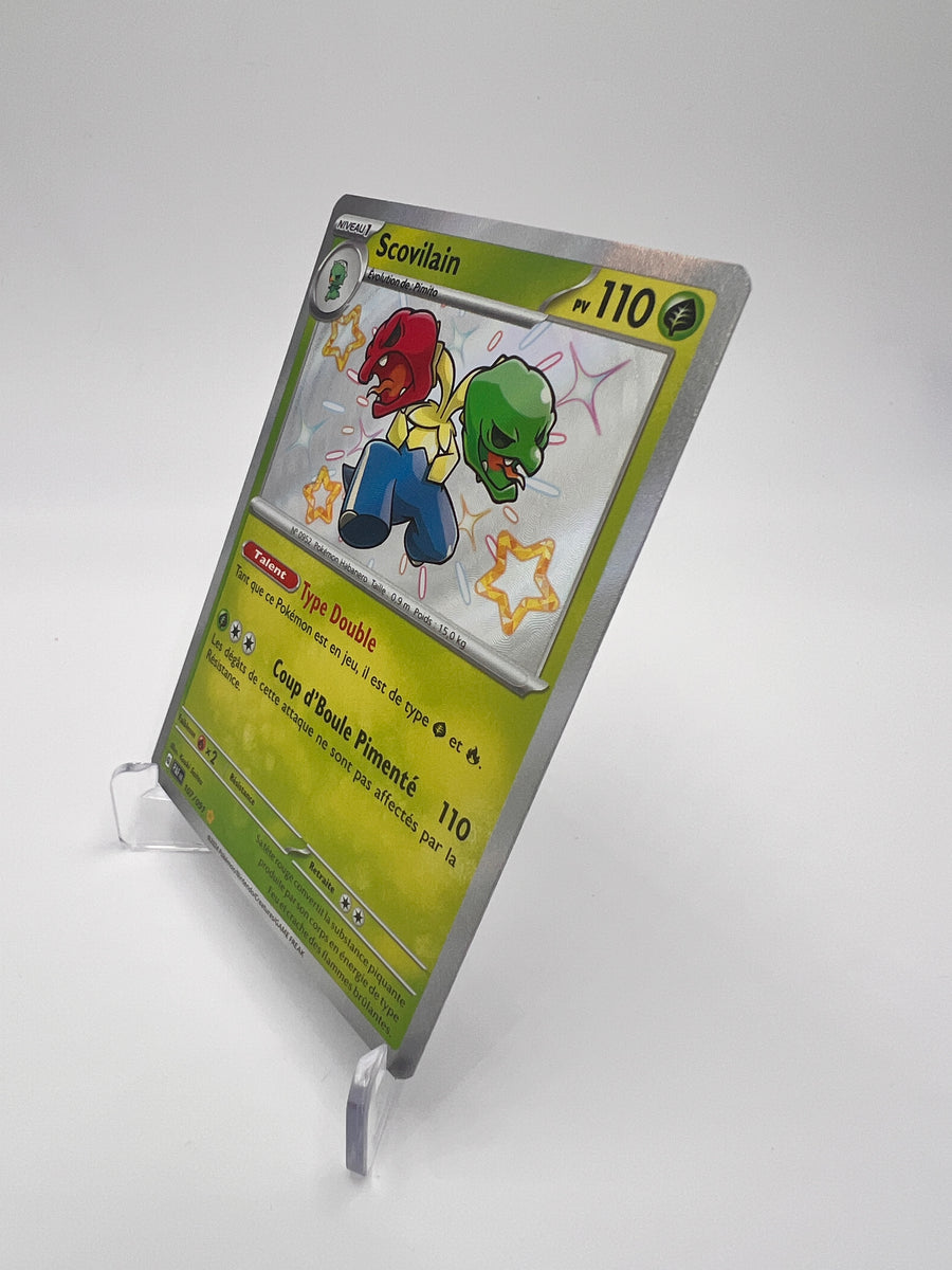 Scovilain 107/091 – Shiny – Destinées de Paldea – NM – Carte Pokémon