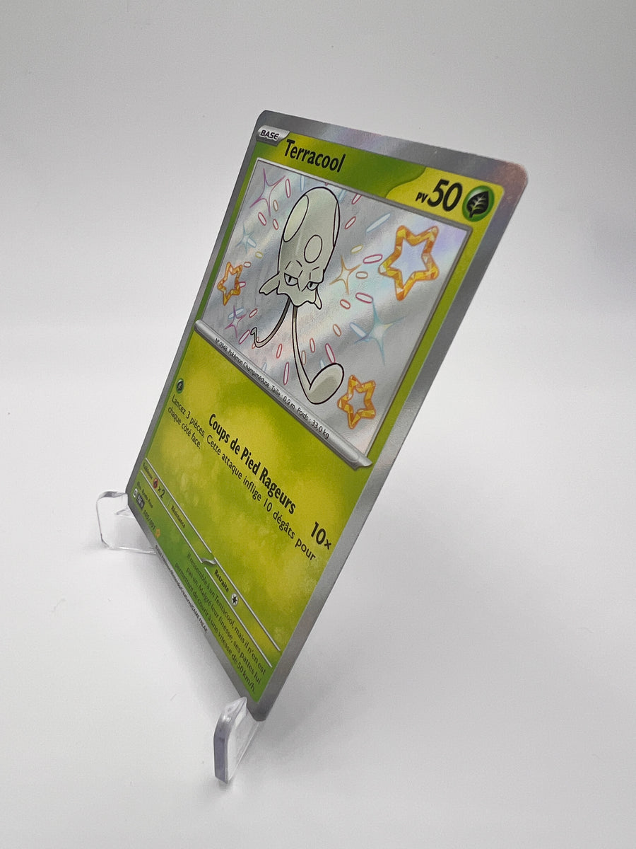 Terracool 105/091 – Shiny – Destinées de Paldea – NM – Carte Pokémon