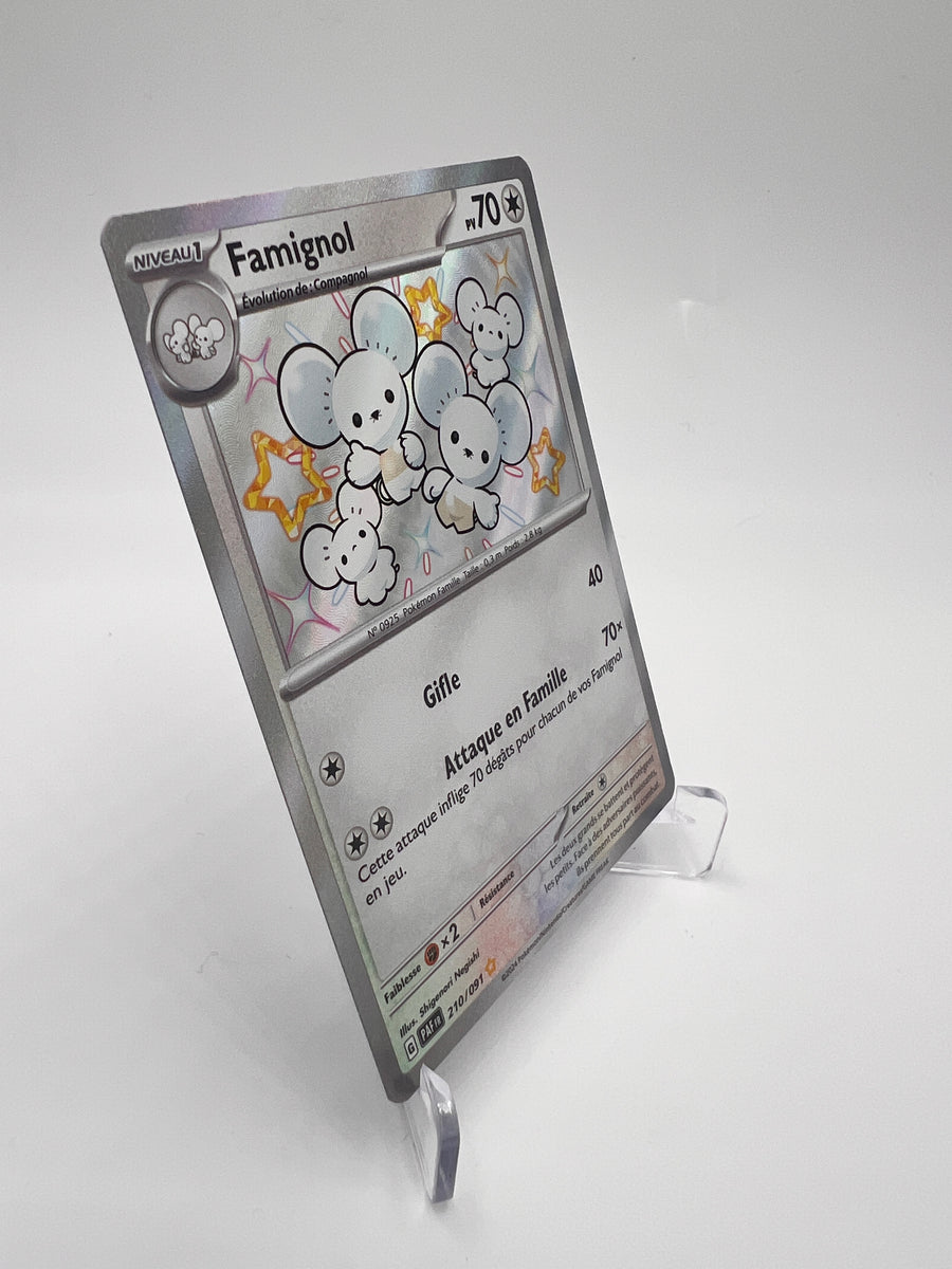 Famignol 210/091 – Shiny – Destinées de Paldea – NM – Carte Pokémon