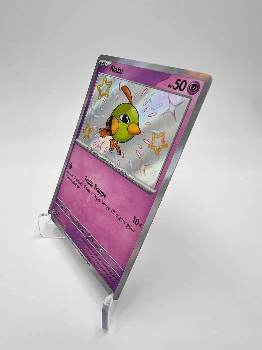 Natu 151/091 – Shiny – Destinées de Paldea – NM – Carte Pokémon