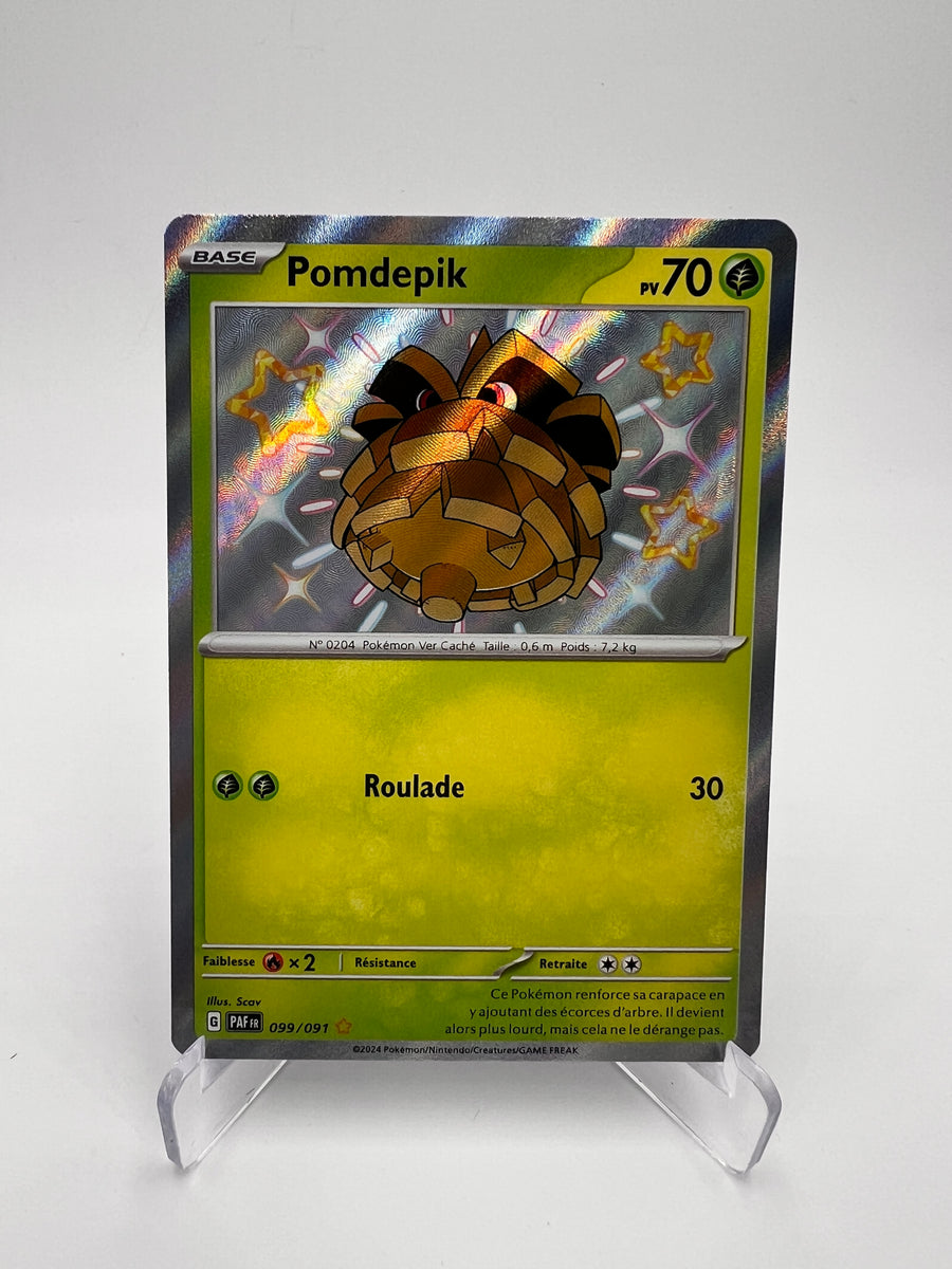 Pomdepik 099/091 – Shiny – Destinées de Paldea – NM – Carte Pokémon
