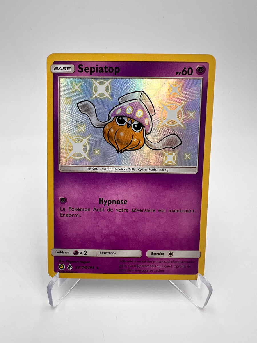 Sepiatop SV17/SV94 – Shiny – Destinées Occultes – NM – Carte Pokémon
