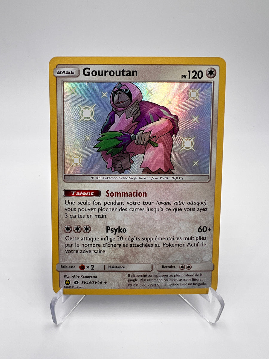 Gouroutan SV44/SV94 – Shiny – Destinées Occultes – NM – Carte Pokémon