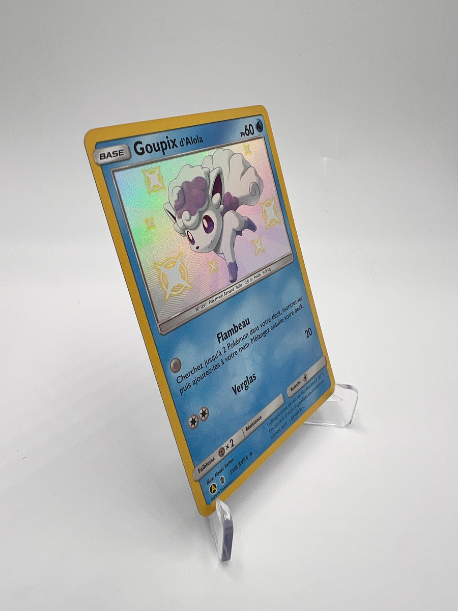 Goupix d'Alola SV8/SV94 – Shiny – Destinées Occultes – NM – Carte Pokémon