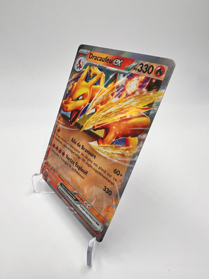 Dracaufeu ex 161 – Figurine Dracaufeu – Bundle – NM – Carte Pokémon