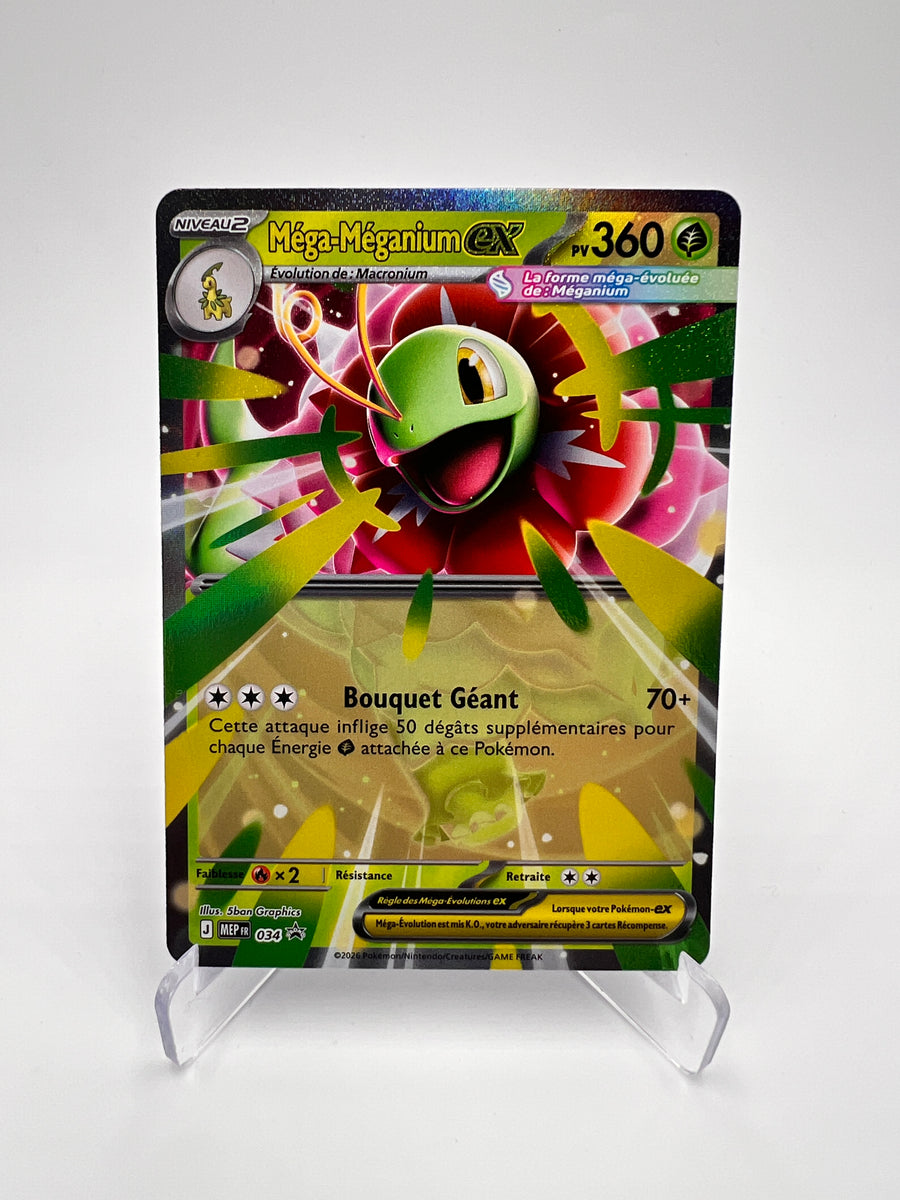 Méga-Méganium EX MEP 034 – Méga-EX – NM – Carte Pokémon