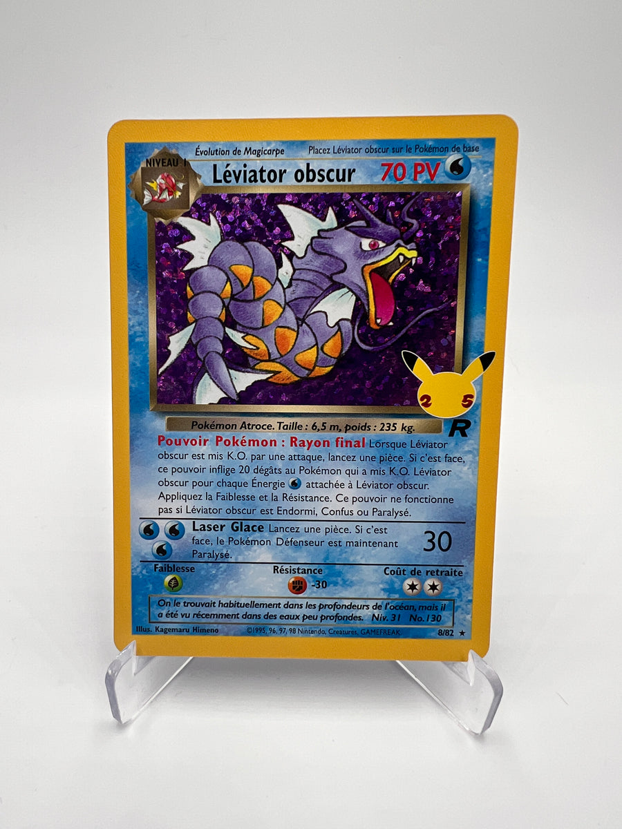 Léviator Obscur 8/82 – Célébrations 25 ans – NM – Carte Pokémon
