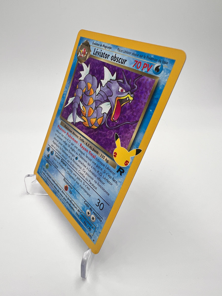 Léviator Obscur 8/82 – Célébrations 25 ans – NM – Carte Pokémon
