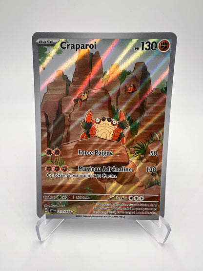 Craparoi 217/198 – AR – Écarlate et Violet – NM – Carte Pokémon