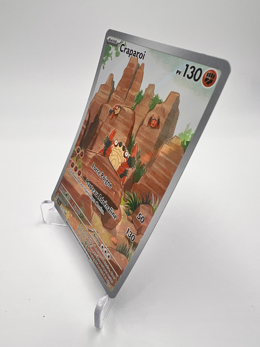 Craparoi 217/198 – AR – Écarlate et Violet – NM – Carte Pokémon