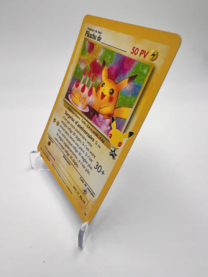 Pikachu de ______ 24 – Promo Anniversaire – NM – Carte Pokémon
