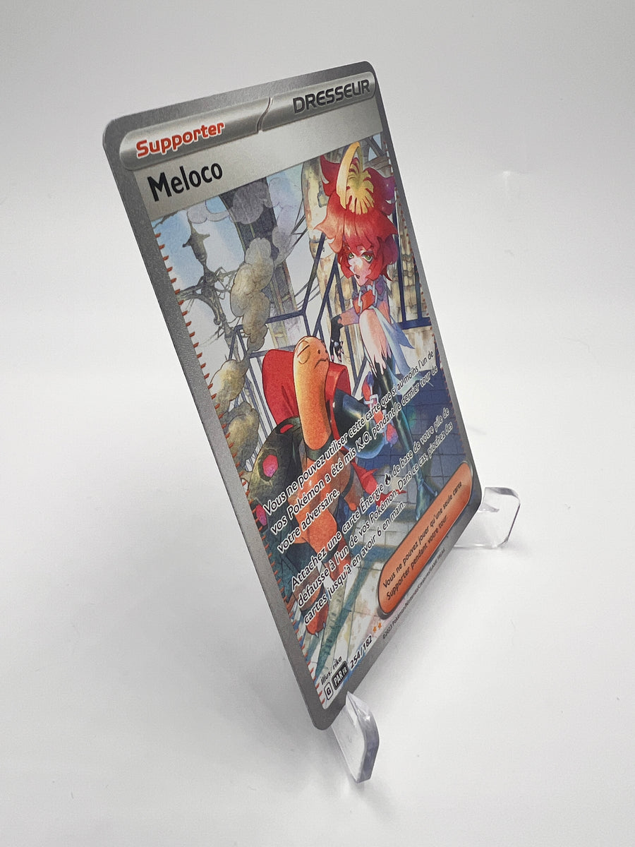 Méloco 254/182 – SAR – Faille Paradoxe – NM – Carte Pokémon