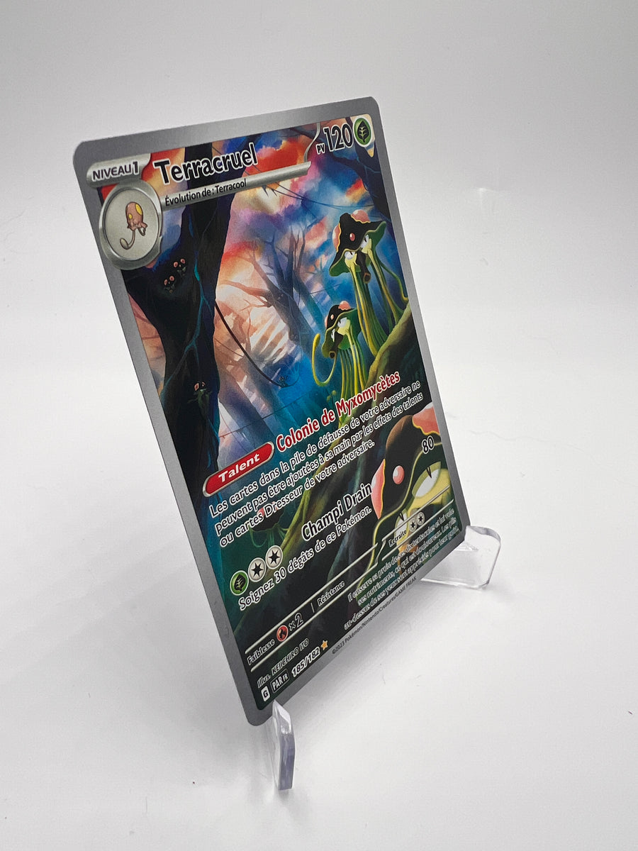 Terracruel 185/182 – AR – Faille Paradoxe – NM – Carte Pokémon