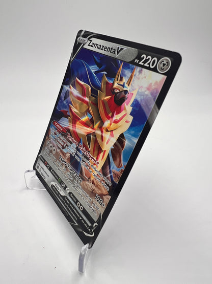 Zamazenta V 105/172 – Ultra Rare – Stars Étincelantes – NM – Carte Pokémon