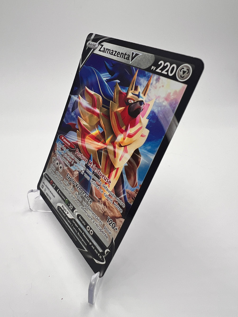 Zamazenta V 105/172 – Ultra Rare – Stars Étincelantes – NM – Carte Pokémon