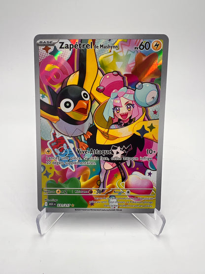 Zapétrel de Mashynn 231/217 – AR – Héros Transcendants – NM – Carte Pokémon
