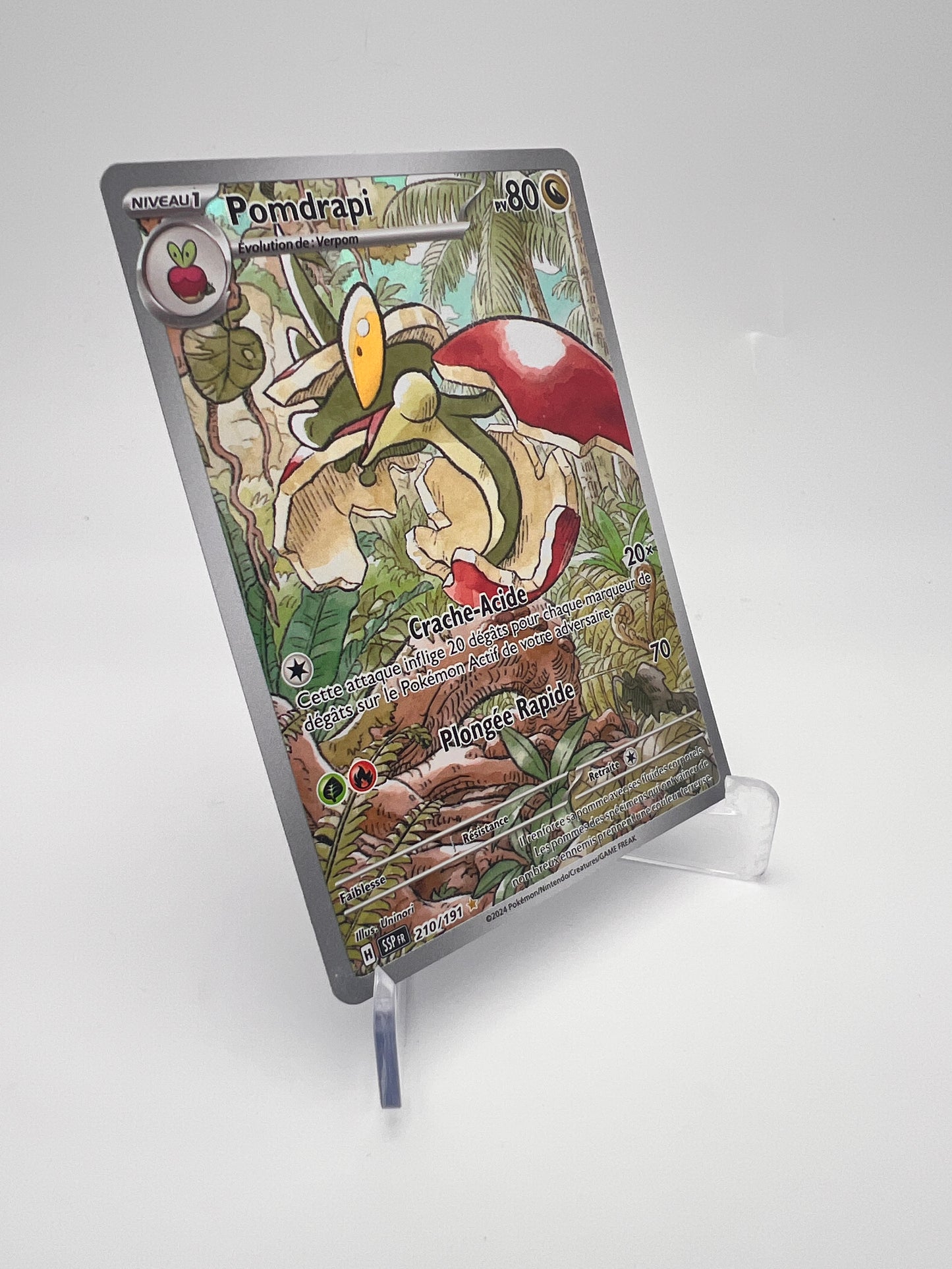 Pomdrapi 210/191 – AR – Étincelles Déferlantes – NM – Carte Pokémon
