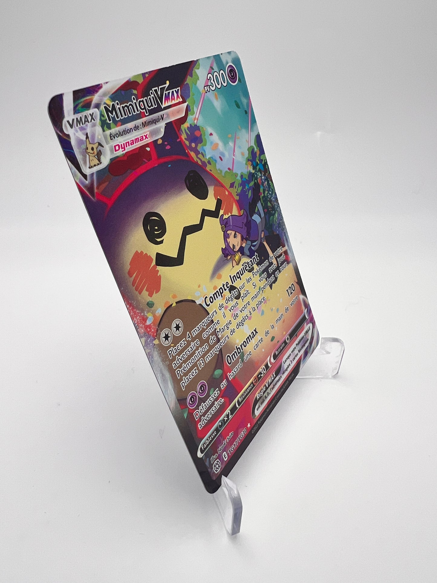 Mimiqui VMAX TG17/TG30 – SAR – Stars Étincelantes – NM – Carte Pokémon