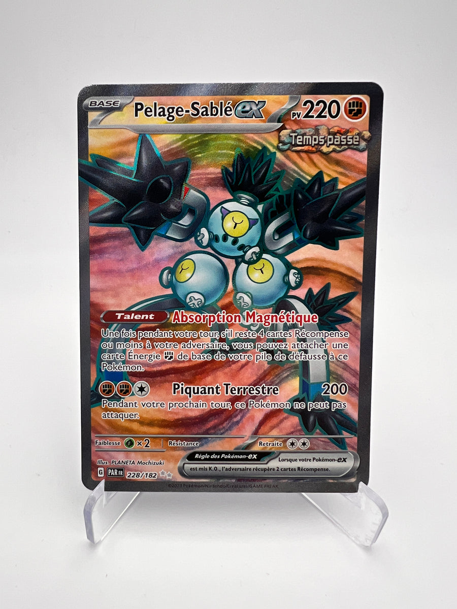 Pelage-Sablé ex 228/182 – Faille Paradoxe – NM – Carte Pokémon