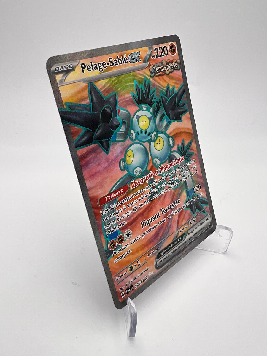 Pelage-Sablé ex 228/182 – Faille Paradoxe – NM – Carte Pokémon