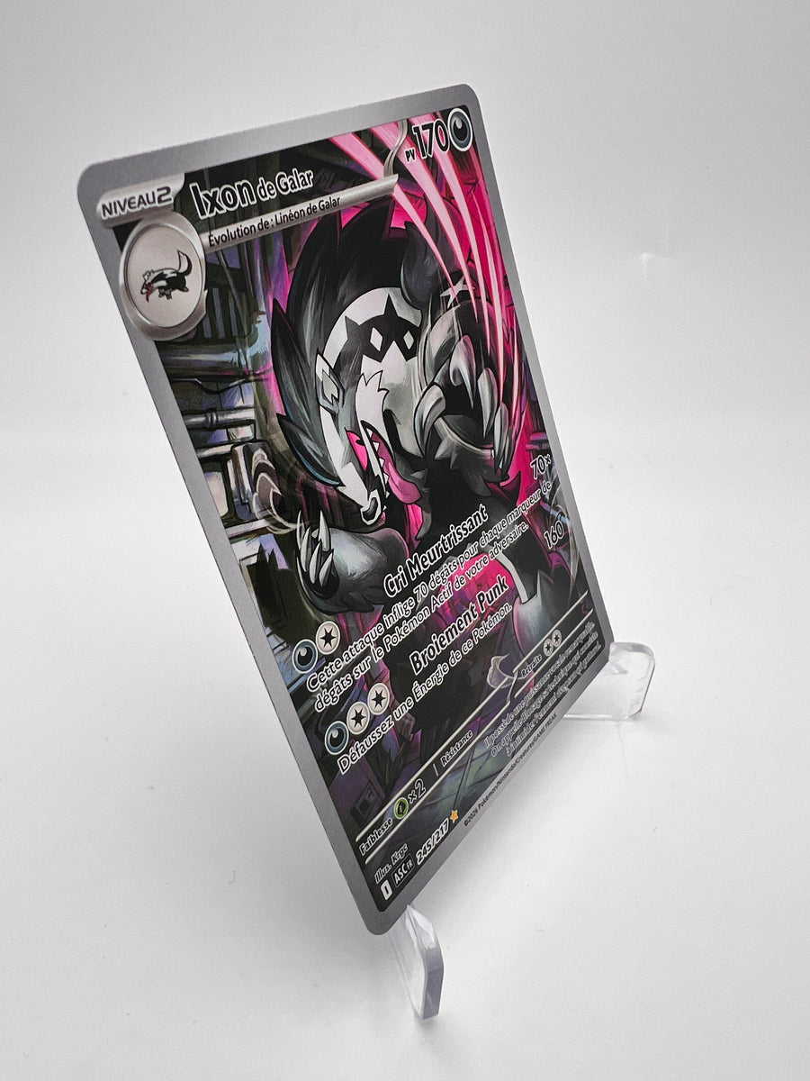 Ixon de Galar 245/217 – AR – Héros Transcendants – NM – Carte Pokémon