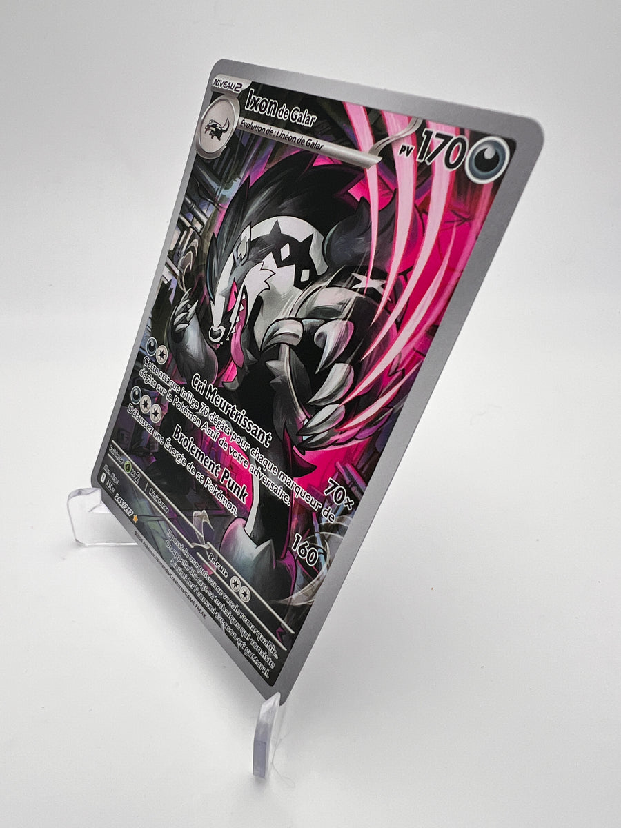 Ixon de Galar 245/217 – AR – Héros Transcendants – NM – Carte Pokémon