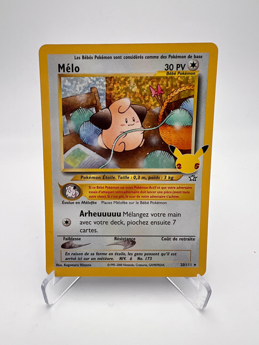 Mélo 20/111 – Célébrations 25 ans – NM – Carte Pokémon