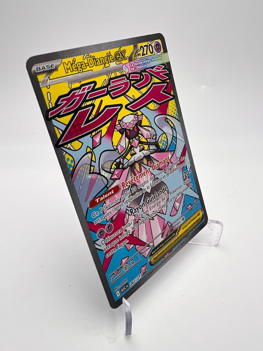 Méga-Diancie EX 267/217 – Héros Transcendants – NM – Carte Pokémon