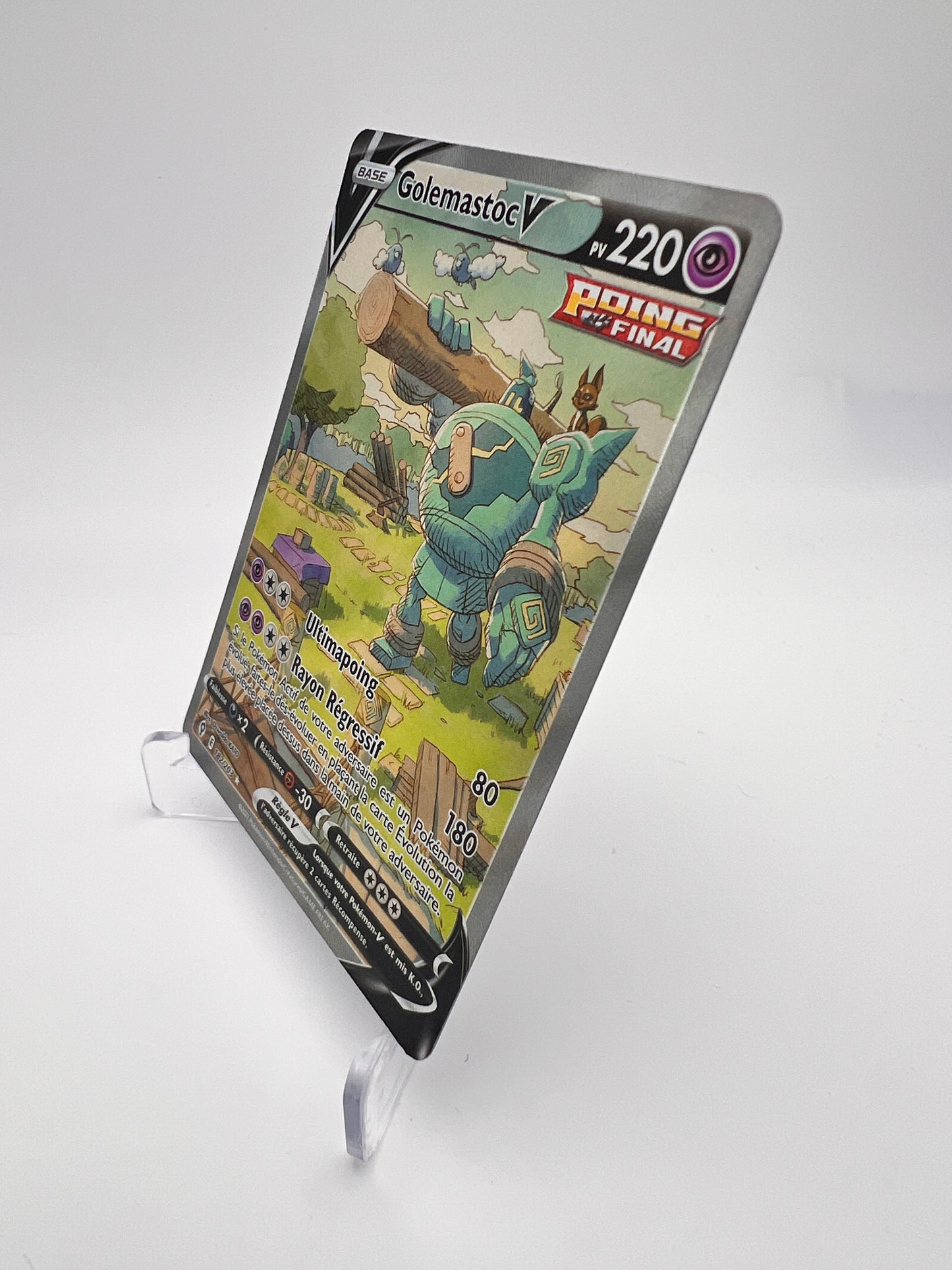 Golemastoc V 182/203 – Évolution Céleste – NM – Carte Pokémon