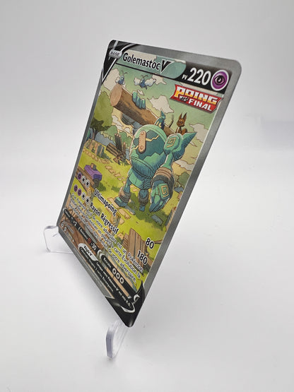 Golemastoc V 182/203 – Évolution Céleste – NM – Carte Pokémon
