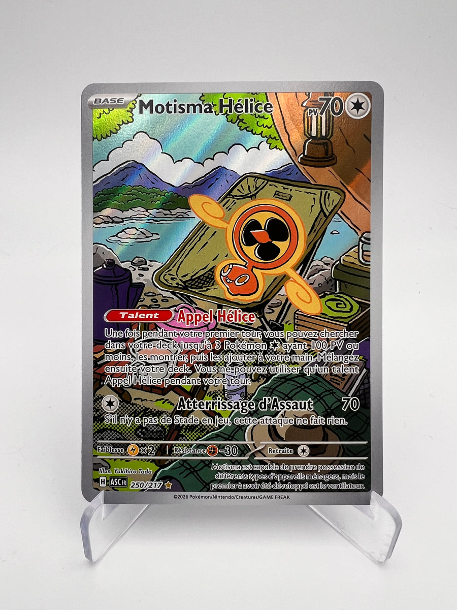 Motisma Hélice 250/217 – AR – Héros Transcendants – NM – Carte Pokémon