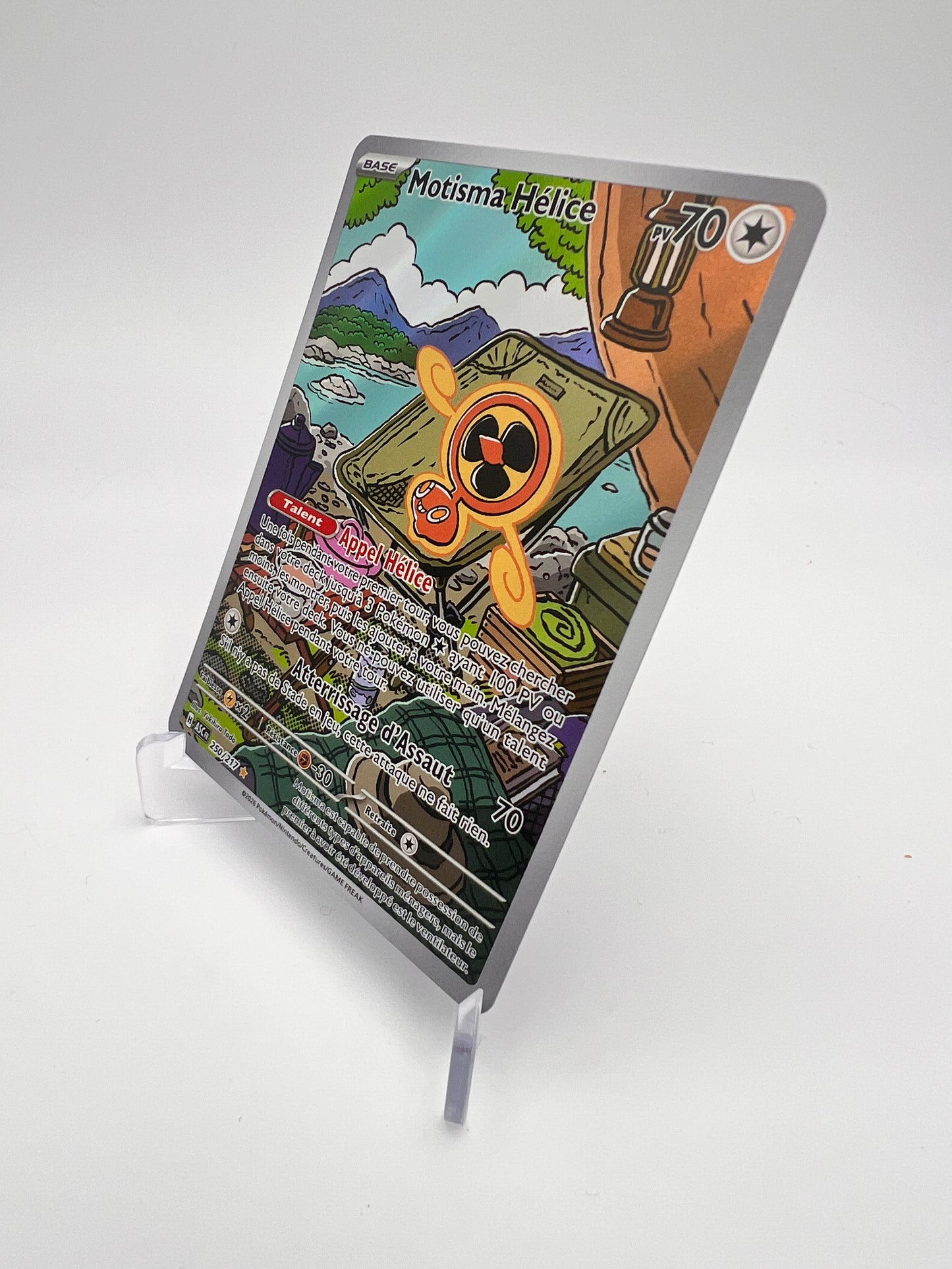Motisma Hélice 250/217 – AR – Héros Transcendants – NM – Carte Pokémon