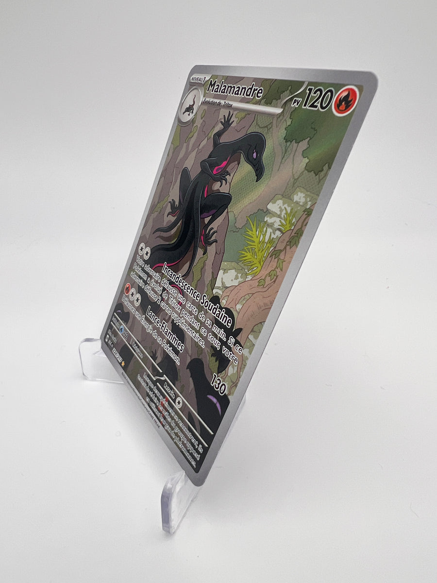 Malamandre 224/217 – AR – Héros Transcendants – NM – Carte Pokémon